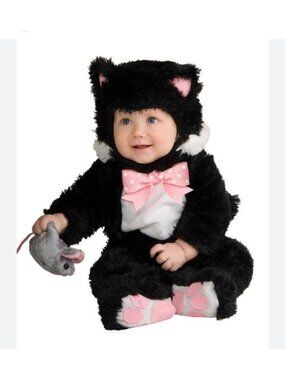 Rubies Black Kitty Cat Baby Costume Size 18-24 Months